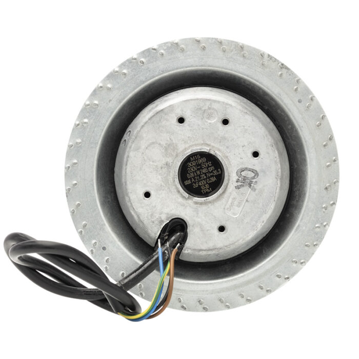 FLÄKTMOTOR MED HJUL NIVELL - Bild 2